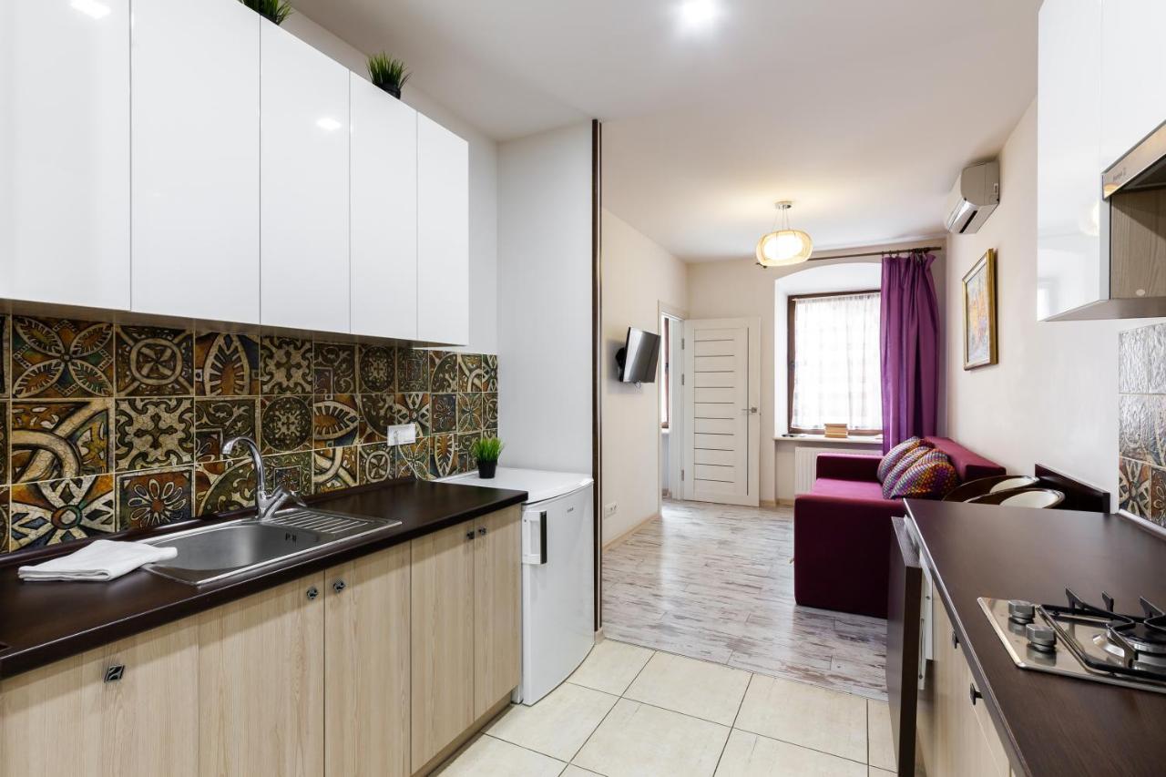 Lion King Krakivska Apartman Lviv Kültér fotó