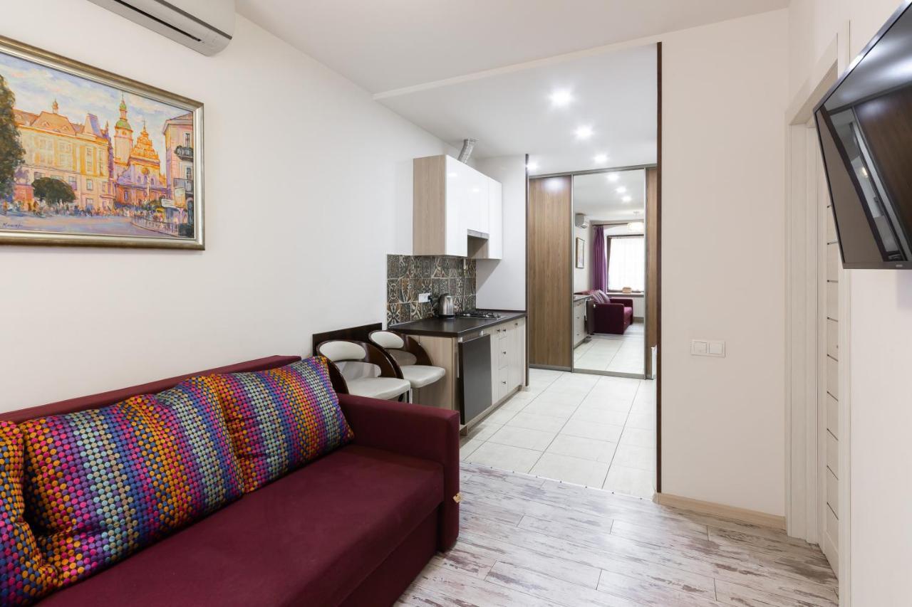Lion King Krakivska Apartman Lviv Kültér fotó